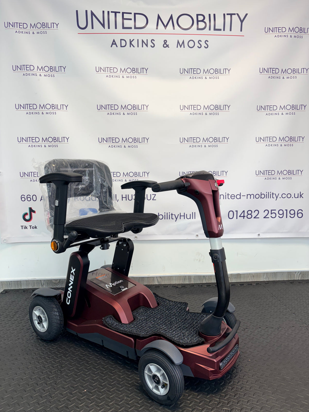 Motion Healthcare Connex 4mph Auto-Folding Scooter