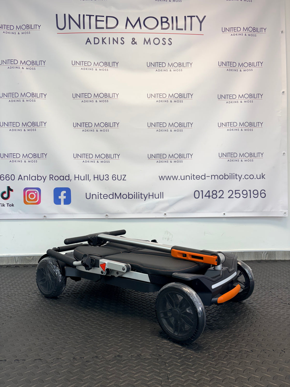 Roma TS30+ Lightweight Folding 4mph Mobility Scooter