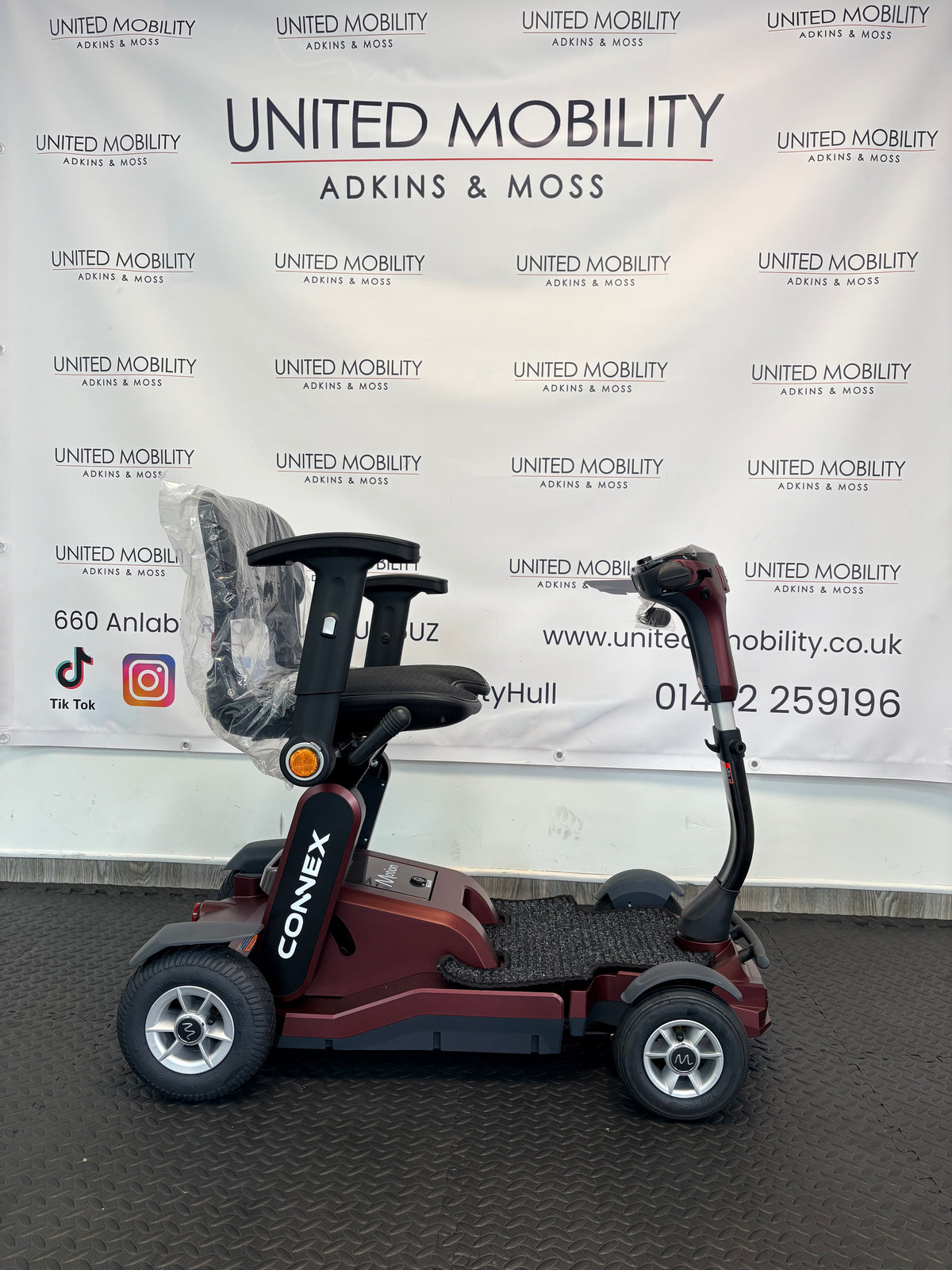 Motion Healthcare Connex 4mph Auto-Folding Scooter