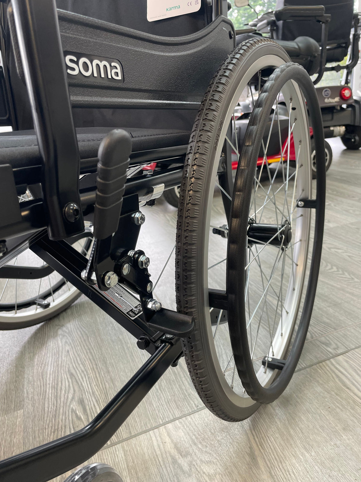 Karma self propelled lightweight wheelchair