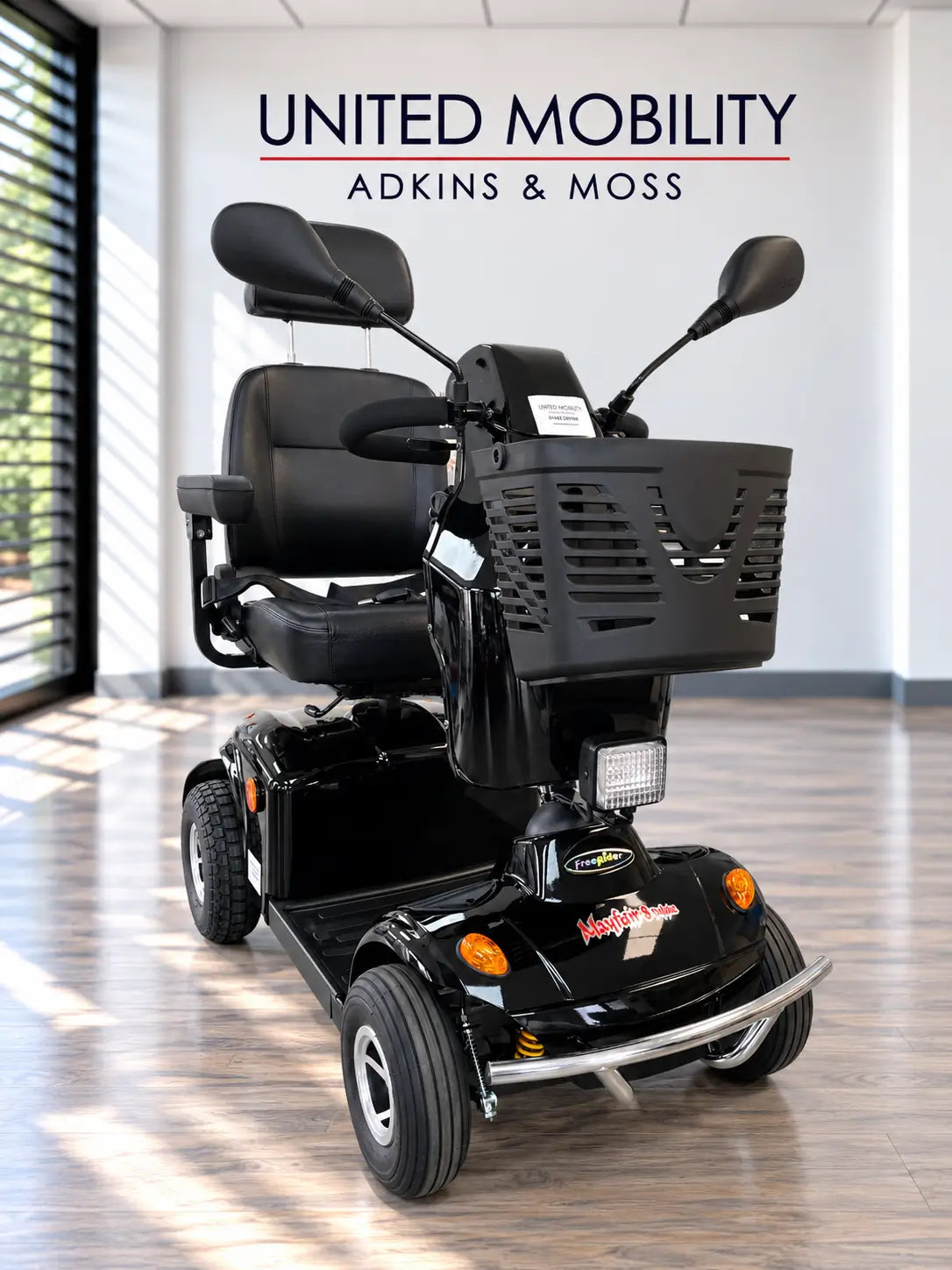 New Freerider Mayfair 8 Deluxe Mobility Scooter