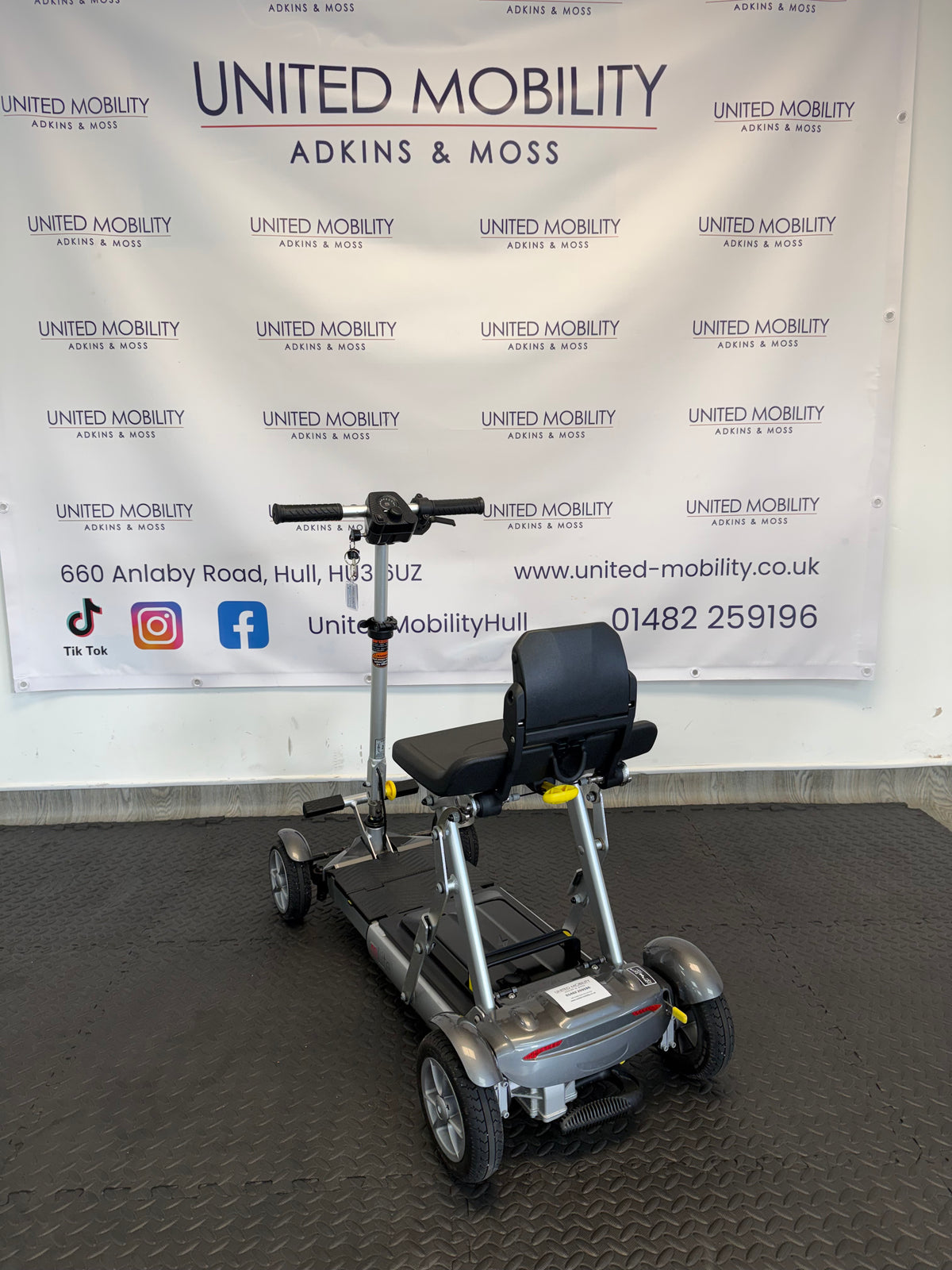 Used mLite 4MPH Folding Mobility Scooter – 2021