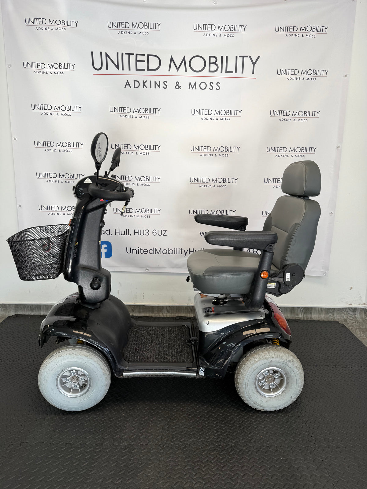 Used Shoprider Cadiz 8MPH Mobility Scooter – Black 2023