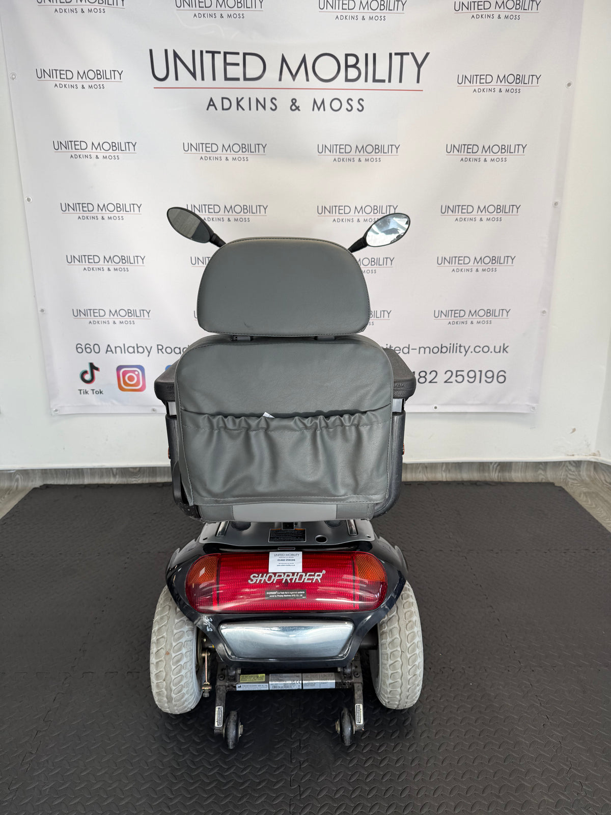 Used Shoprider Cadiz 8MPH Mobility Scooter – Black 2023