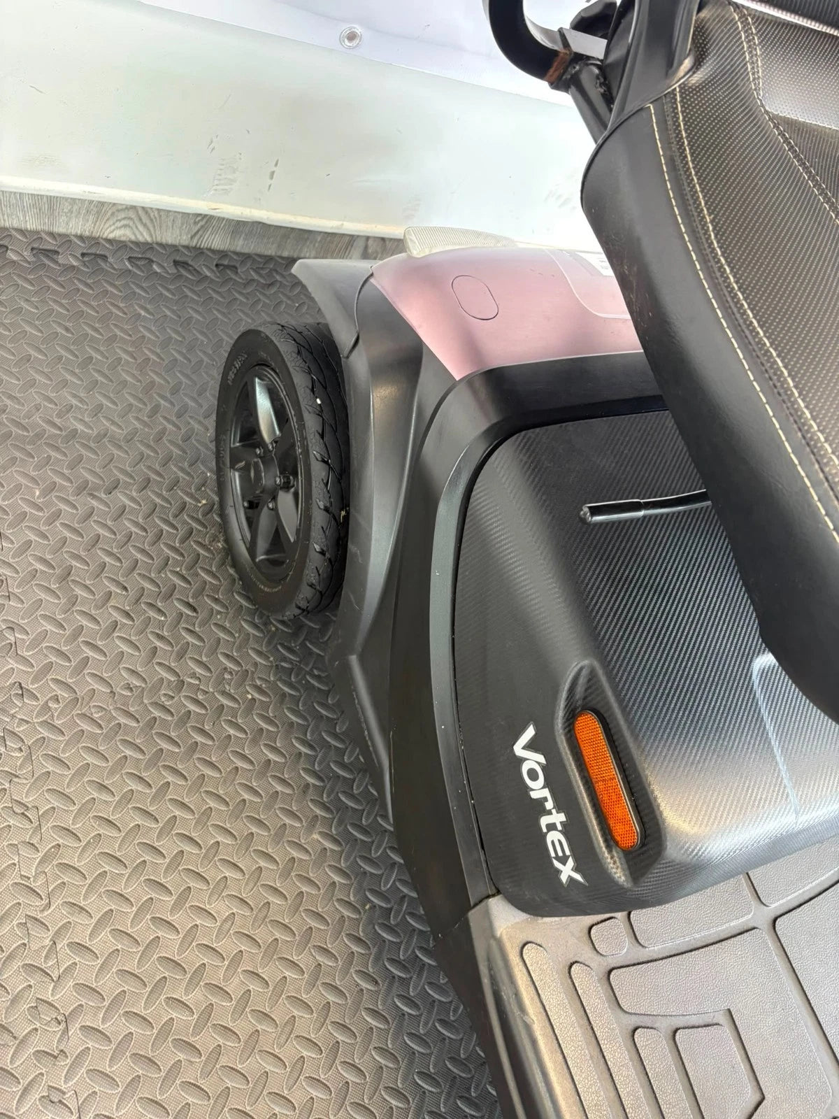 Used Rascal Vortex 8mph Electric Mobility Scooter – Pink, 2022