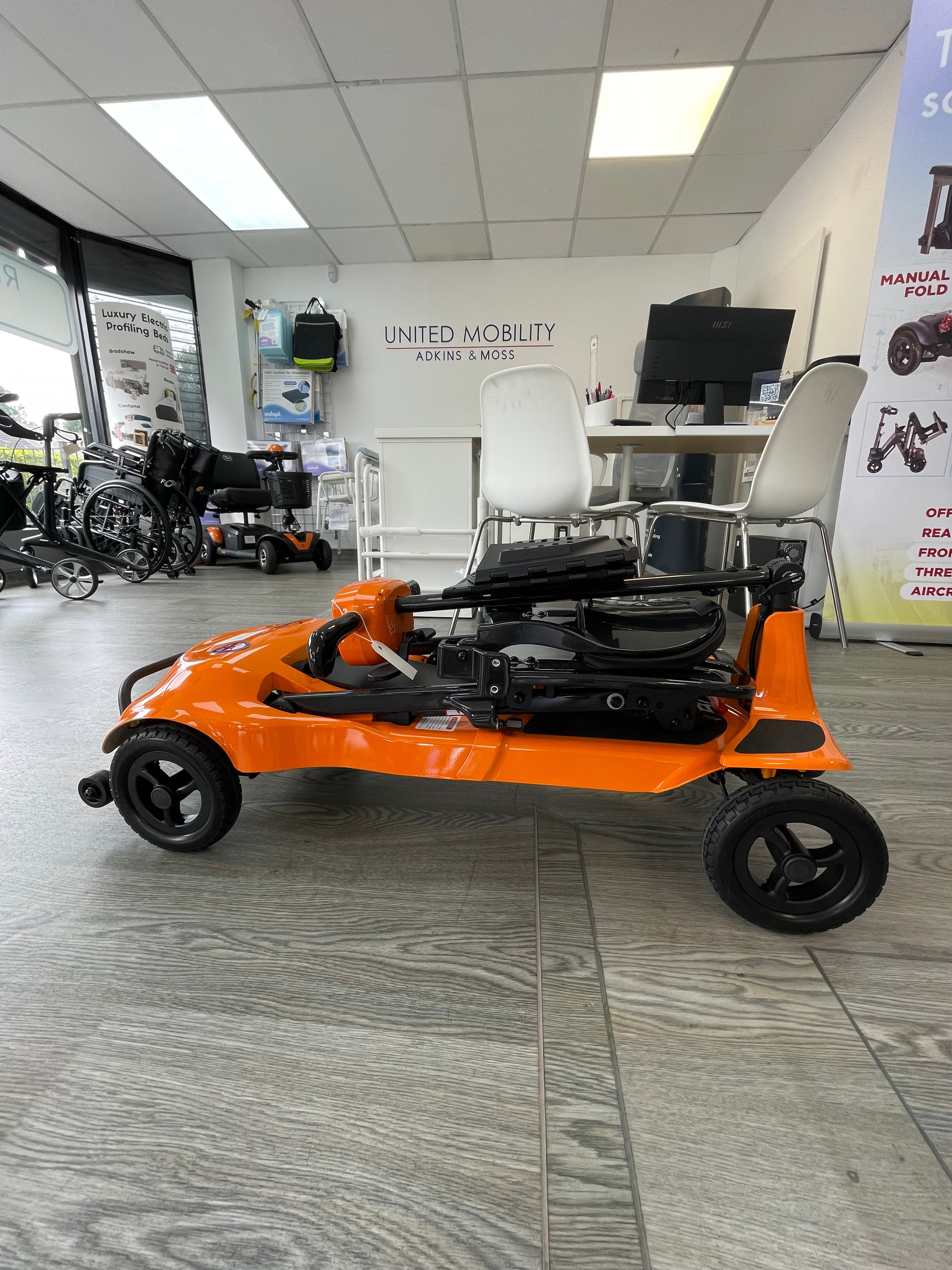 Monarch Genie Ultralight 4mph folding mobility scooter