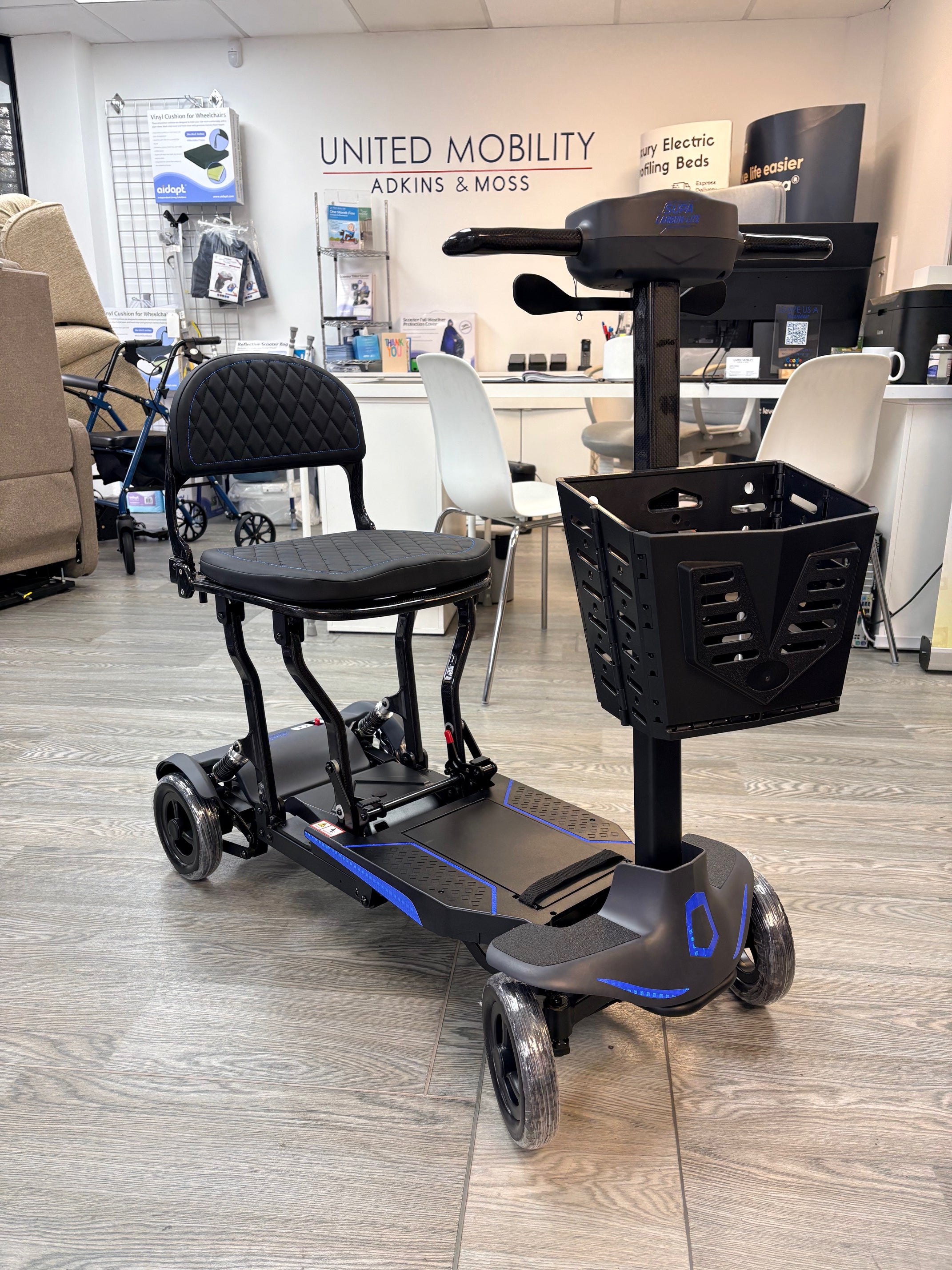 Monarch Supa Carbon 4mph mobility scooter