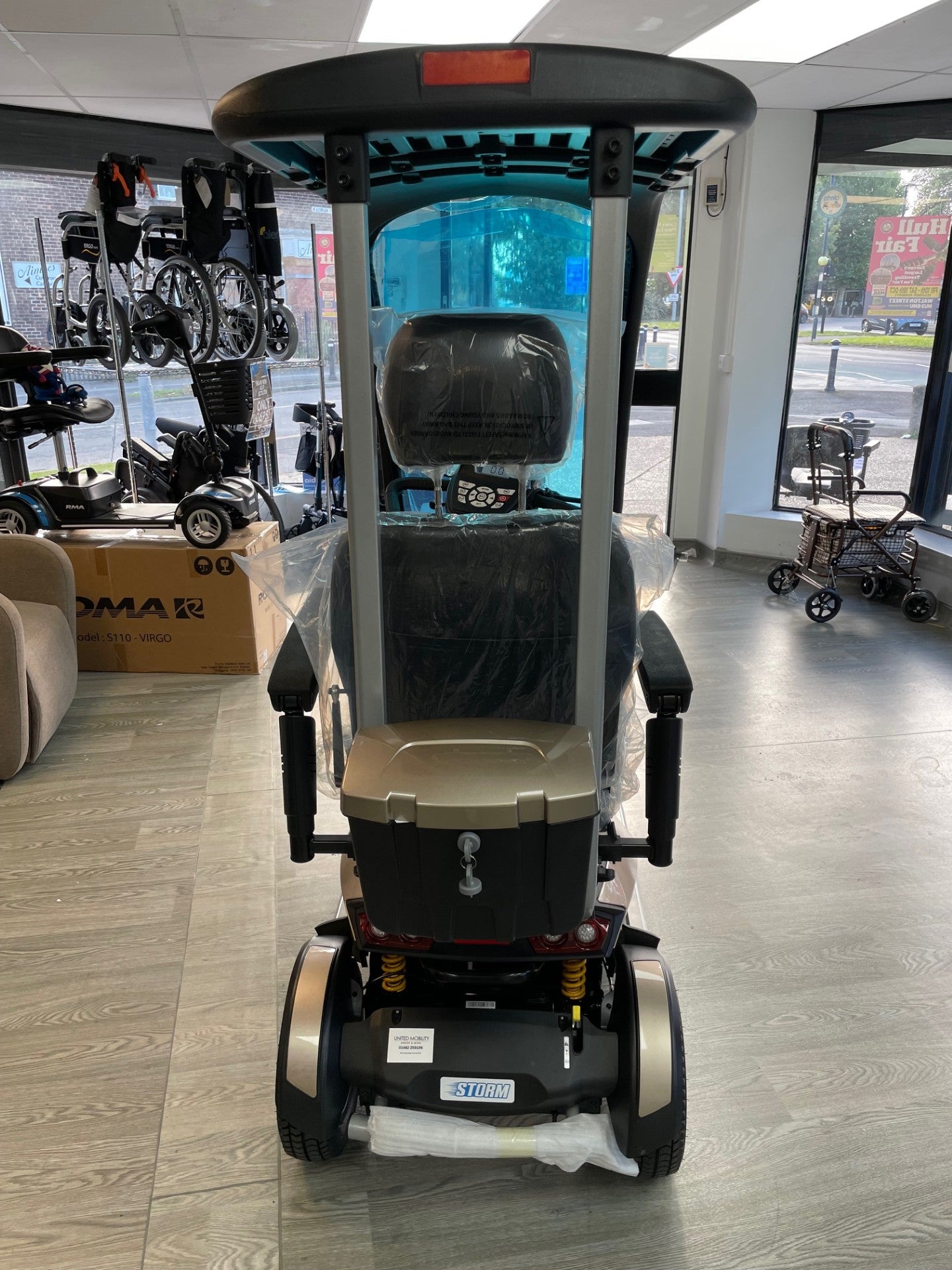 8mph Monarch Storm + mobility scooter
