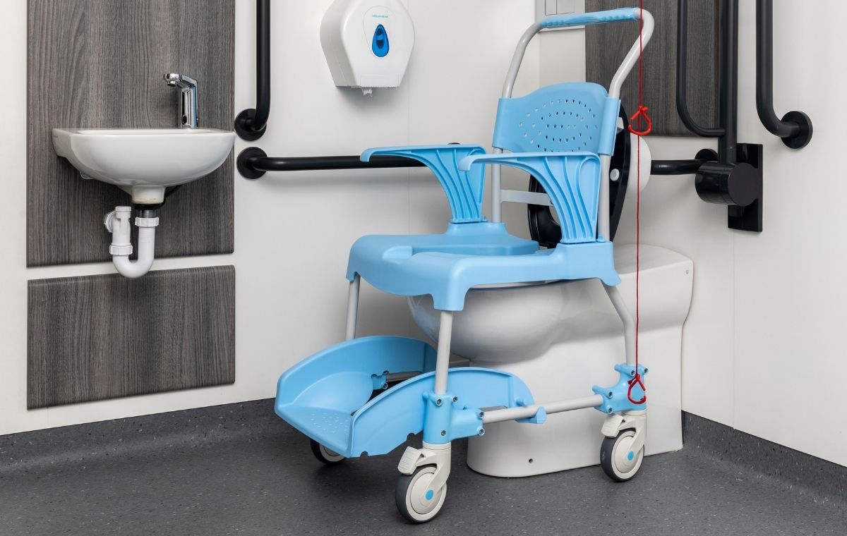 Aqua Shower Commode Chair
