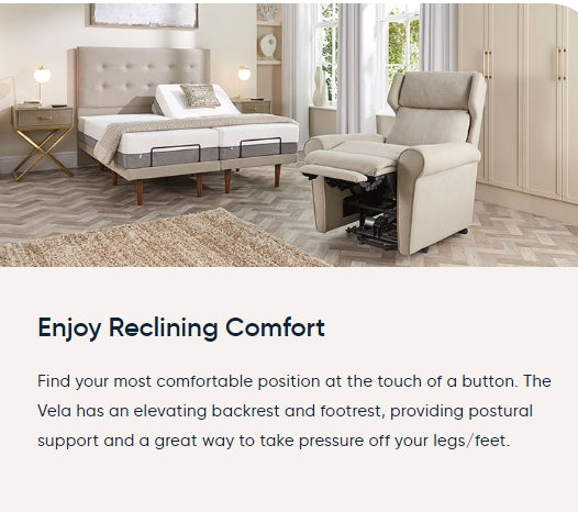 Vela Rise and Recline Chair