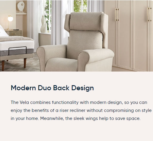 Vela Rise and Recline Chair