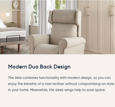 Vela Rise and Recline Chair