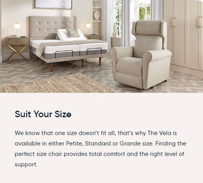 Vela Rise and Recline Chair