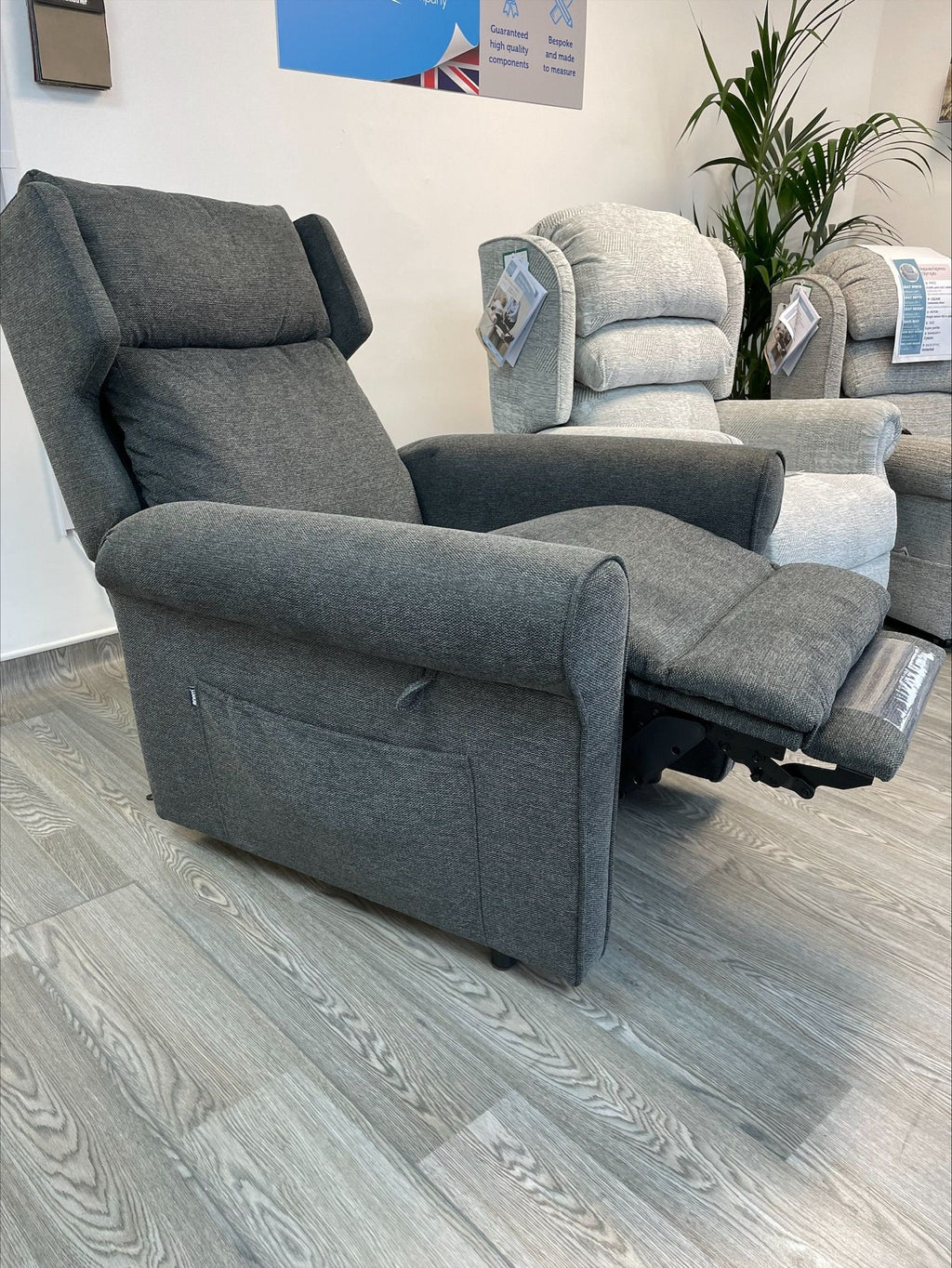 Vela Rise and Recline Chair Dual Motor Tilt in Space