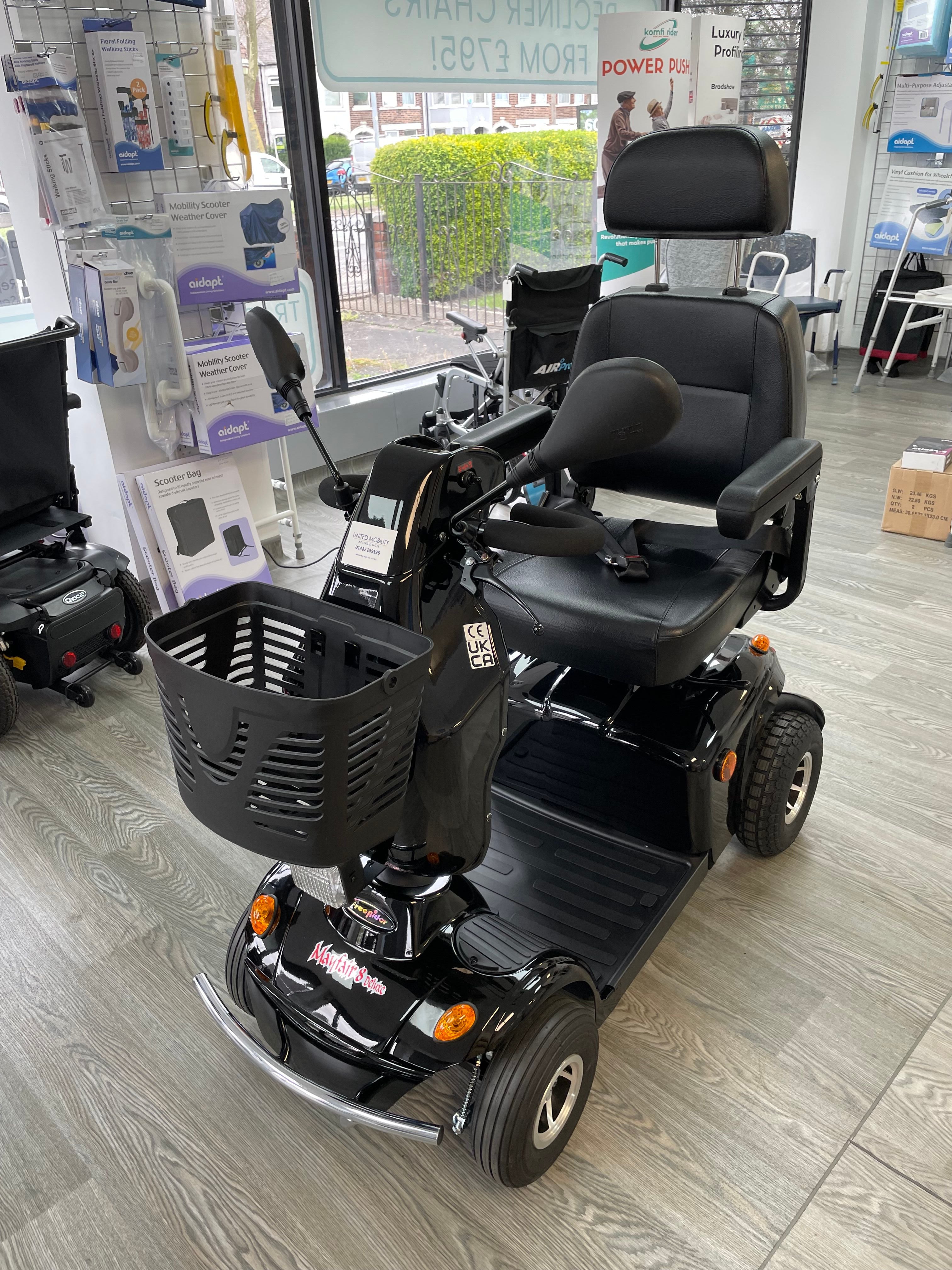 Freerider Mayfair 8 Deluxe mobility scooter
