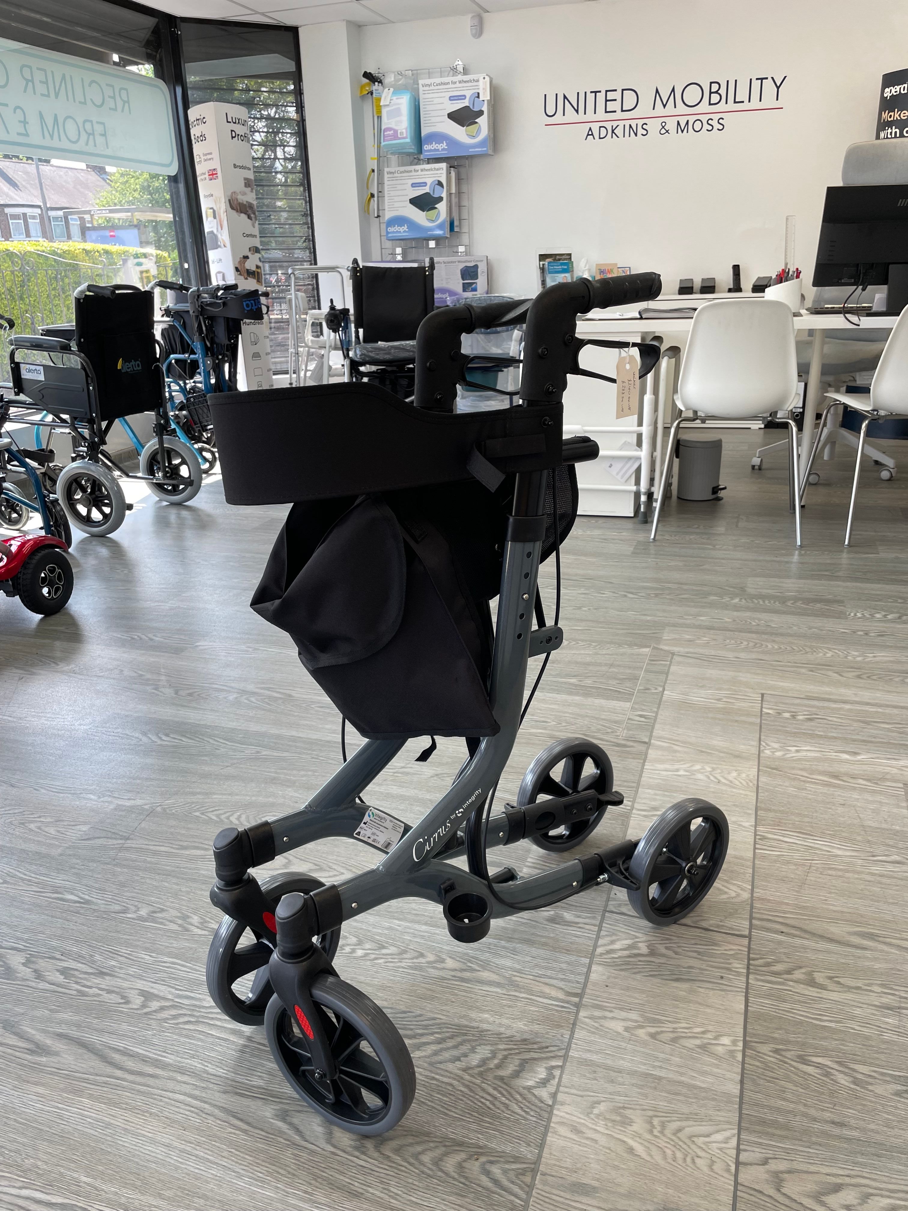 United Lightweight 4 Wheeled Walker