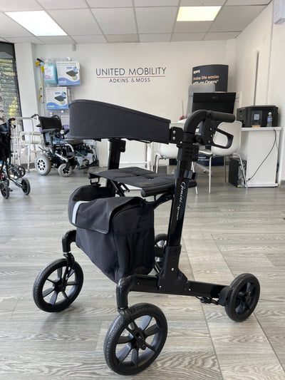 United 4 Wheel Foldable Walker