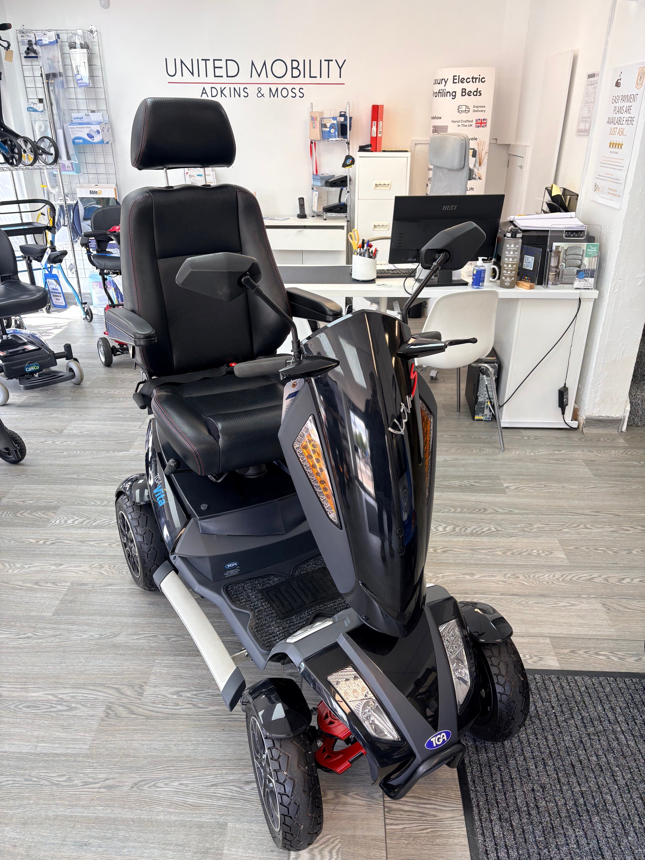 Used 8mph TGA Vita S Mobility Scooter