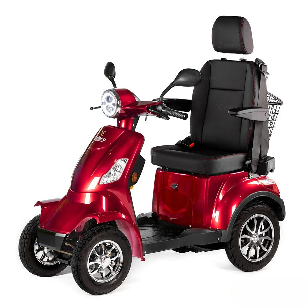 Veleco Faster C 8mph Mobility Scooter with Adjustable Captain Seat