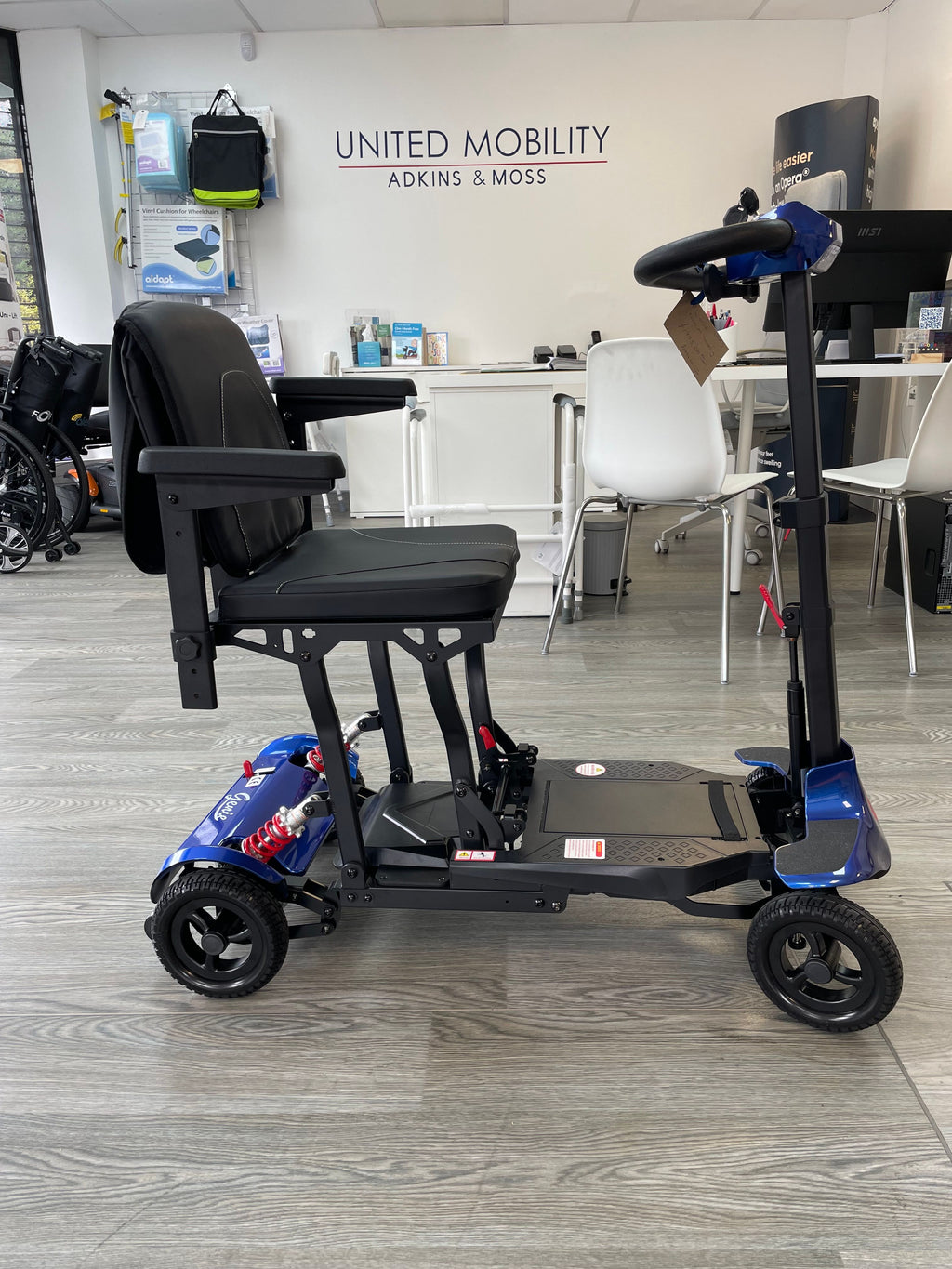 Genie manual foldable 4mph mobility scooter