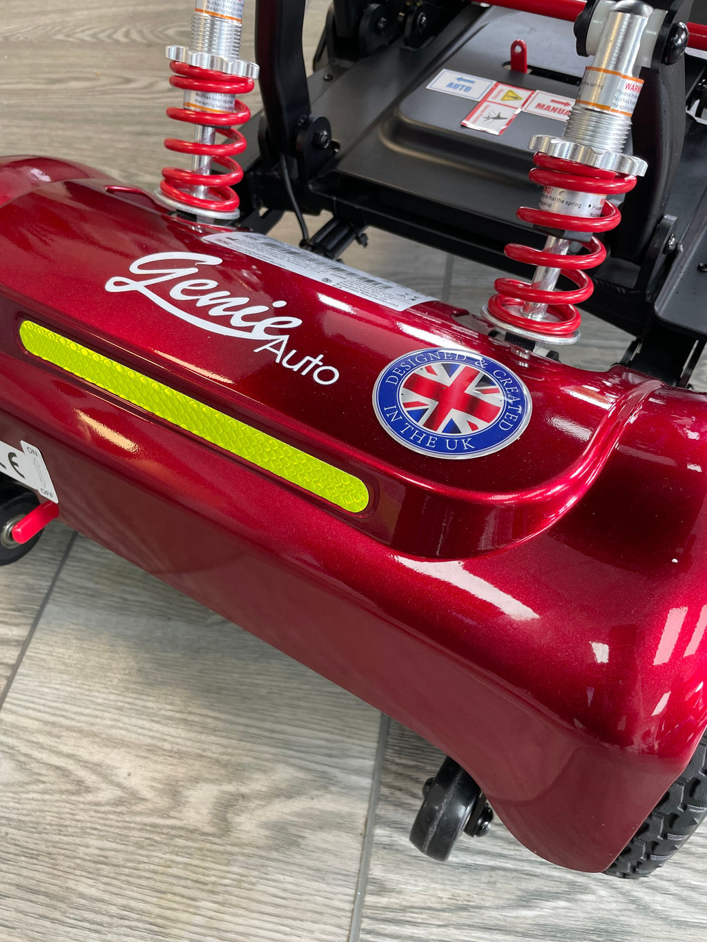 Genie auto-fold 4mph mobility scooter