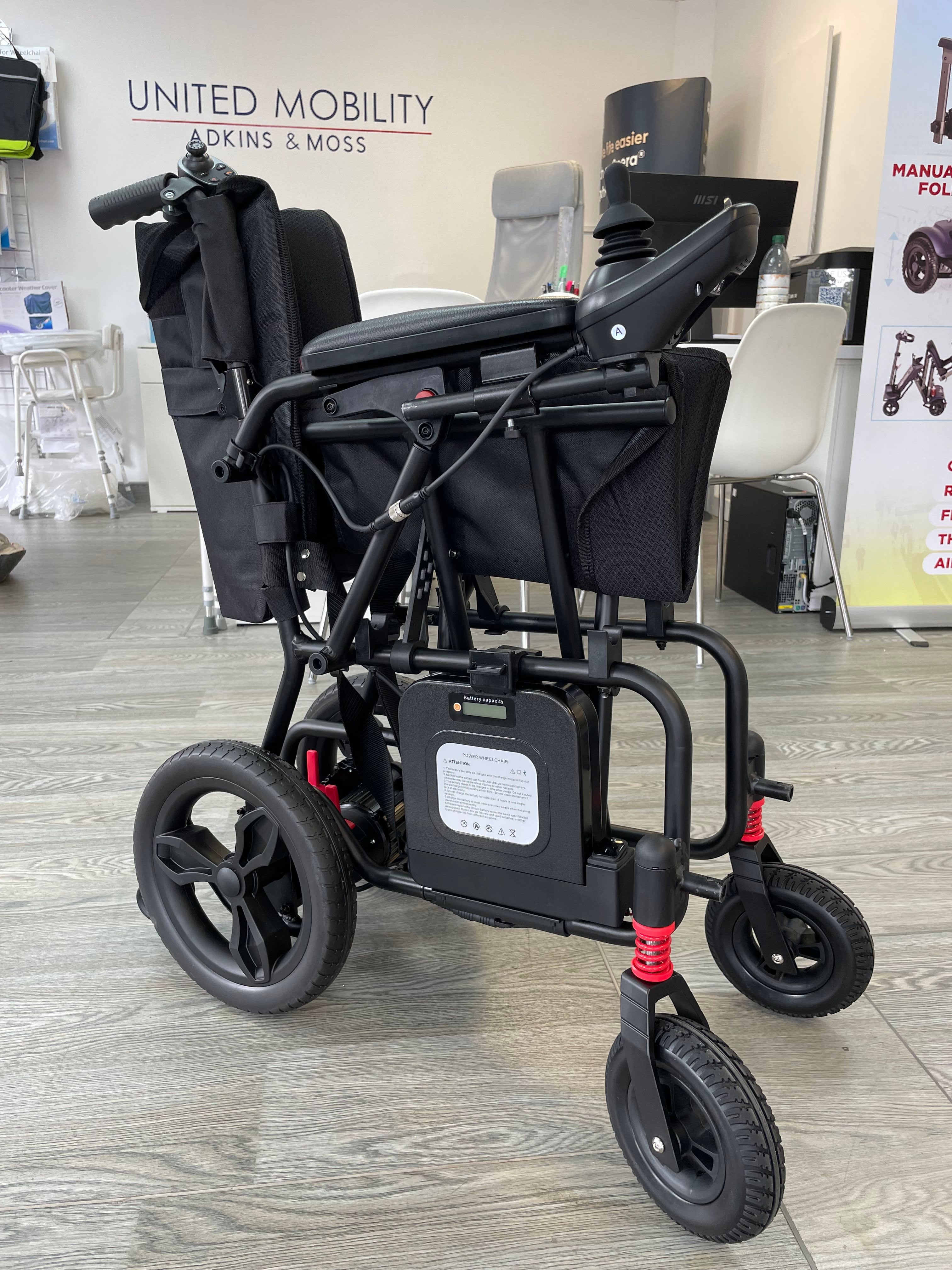 EEZY LITE 10Ah Lithium Battery Powered Wheelchair
