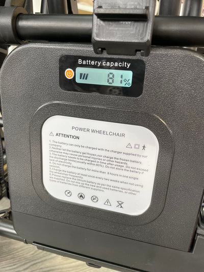 EEZY LITE 10Ah Lithium Battery Powered Wheelchair