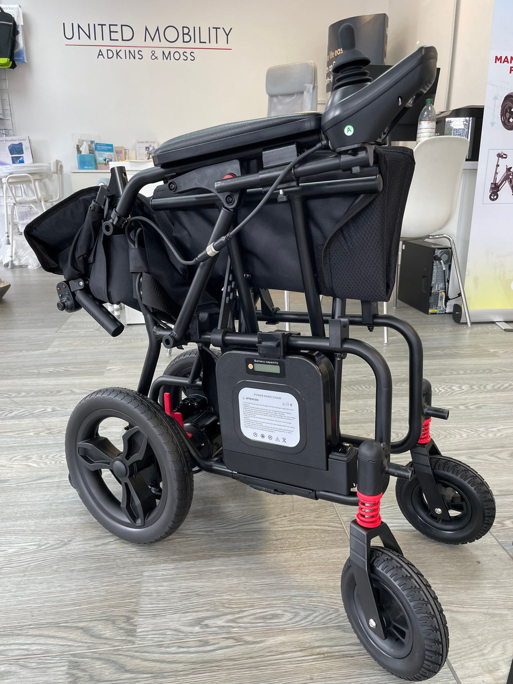 EEZY LITE 10Ah Lithium Battery Powered Wheelchair