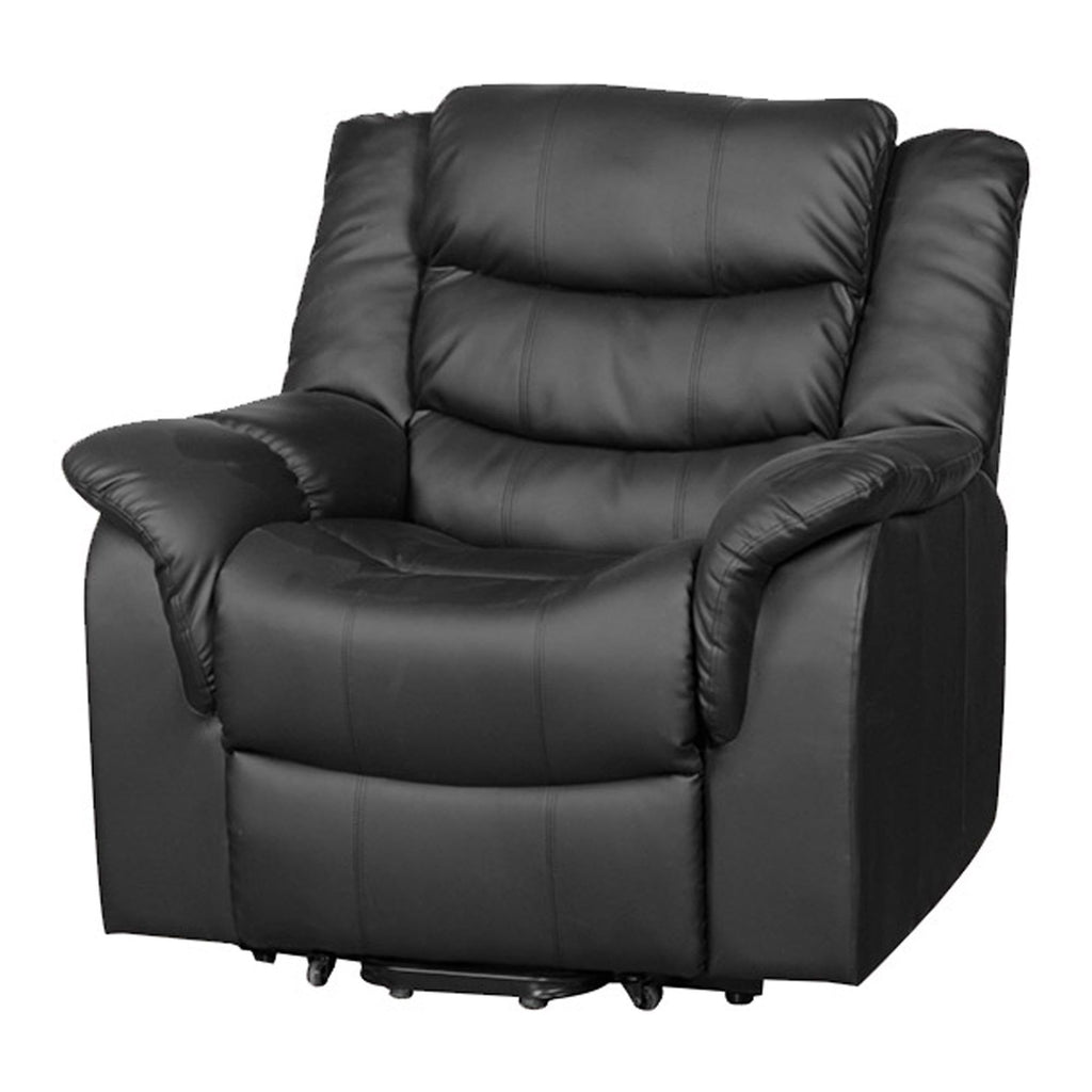 Leather Electric Lift-Assist Recliner Armchair