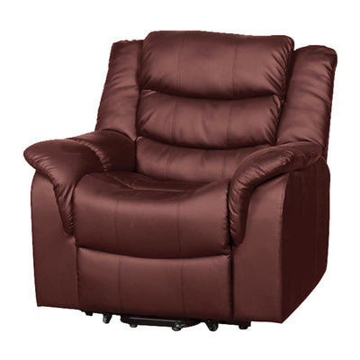 Leather Electric Lift-Assist Recliner Armchair