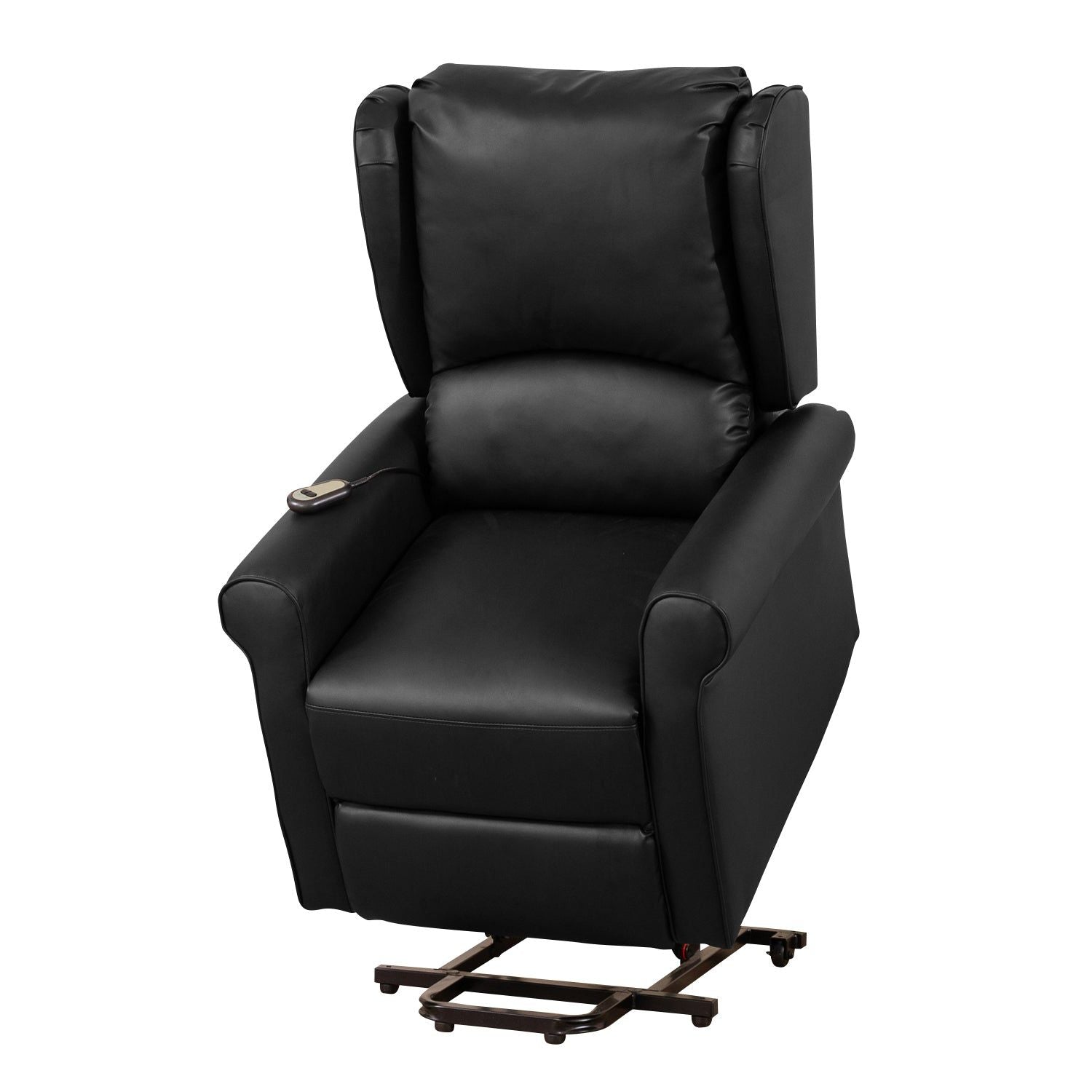 Leather Heat & Massage Rise and Recliner Chair