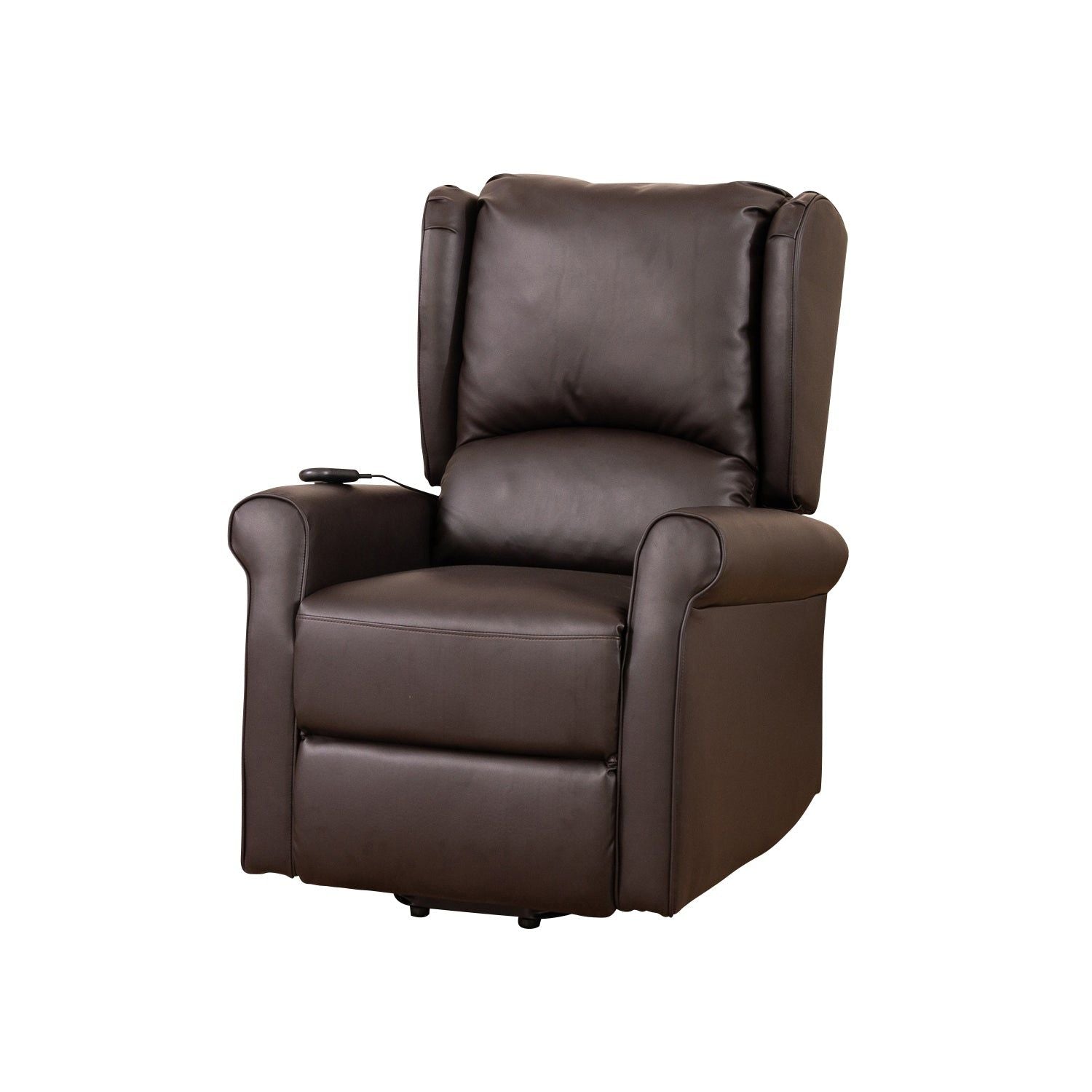 Leather Heat & Massage Rise and Recliner Chair