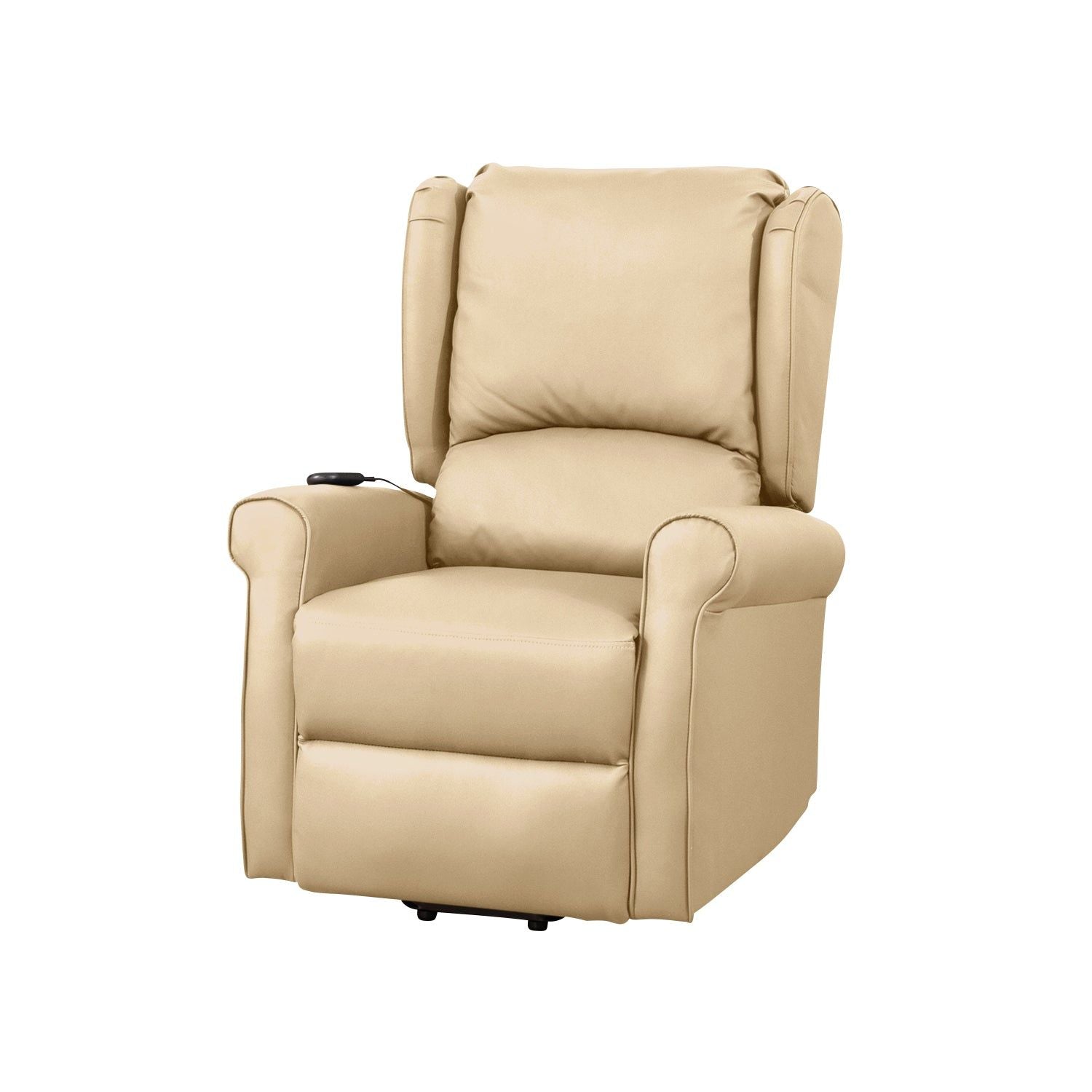Leather Heat & Massage Rise and Recliner Chair