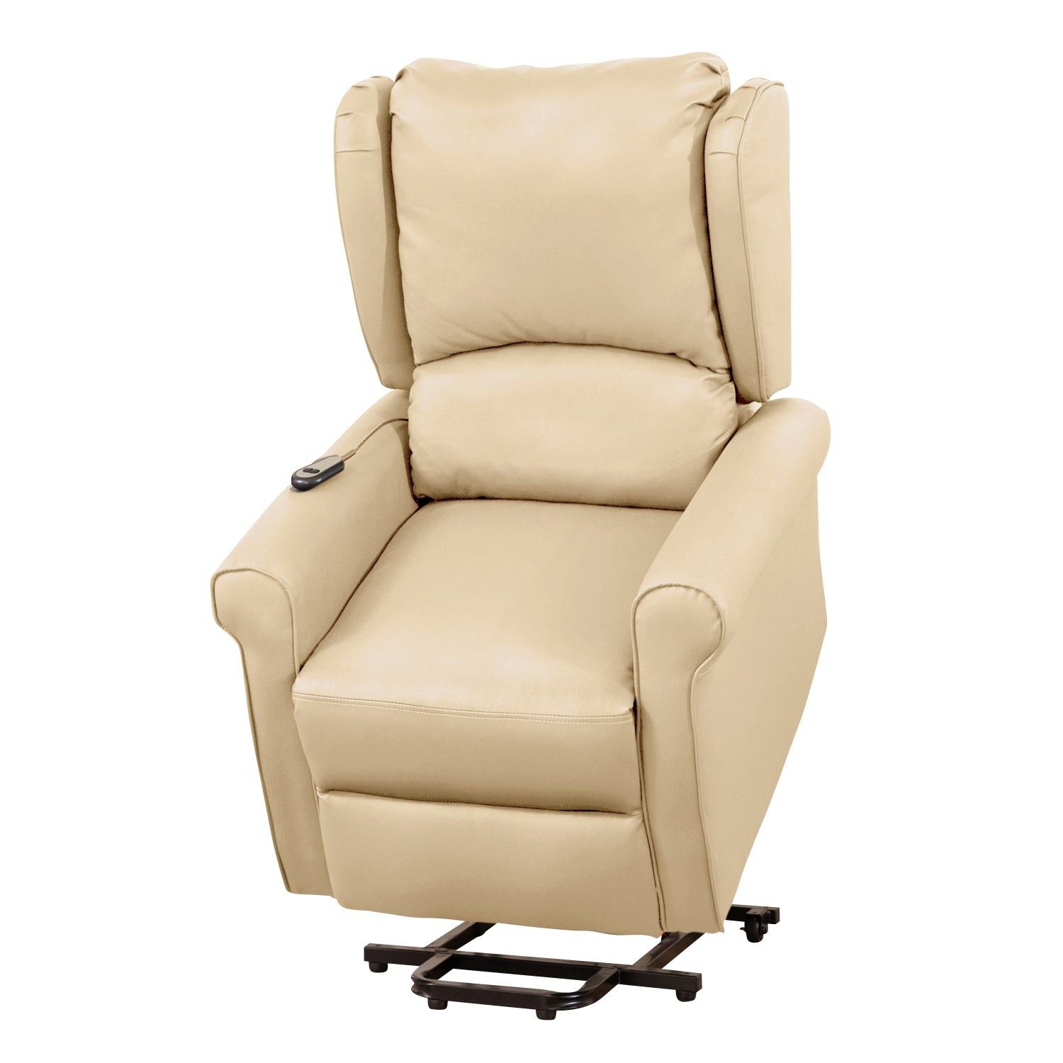 Leather Heat & Massage Rise and Recliner Chair