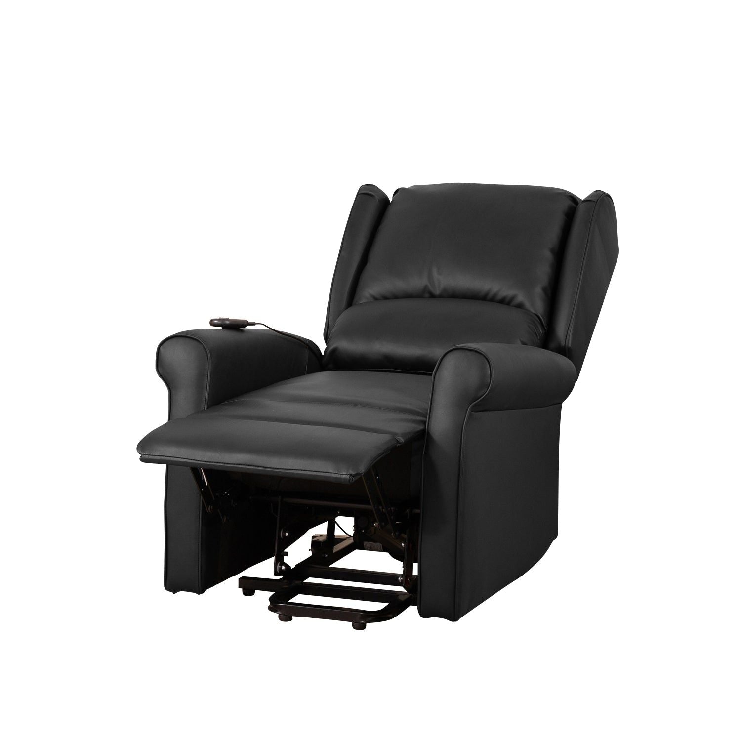 Leather Heat & Massage Rise and Recliner Chair