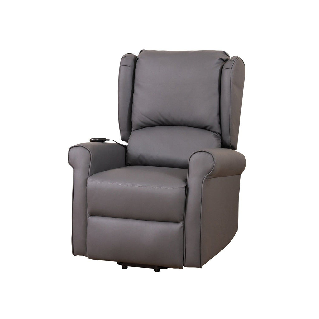 Leather Heat & Massage Rise and Recliner Chair