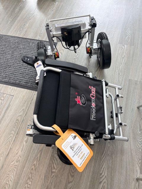 Used Freedom Chair DE08L Folding Electric Wheelchair