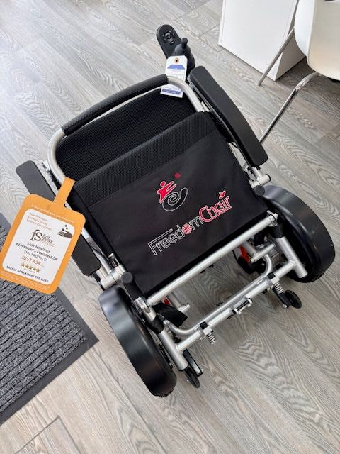 Used Freedom Chair DE08L Folding Electric Wheelchair