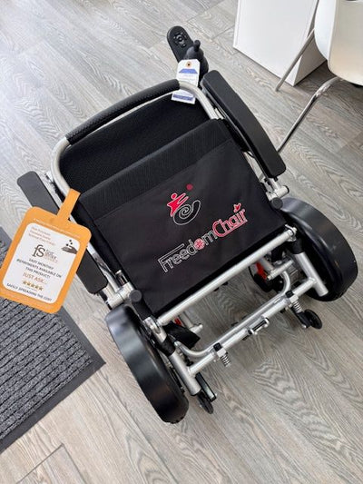 Used Freedom Chair DE08L Folding Electric Wheelchair