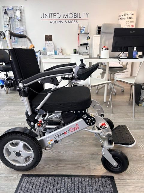 Used Freedom Chair DE08L Folding Electric Wheelchair