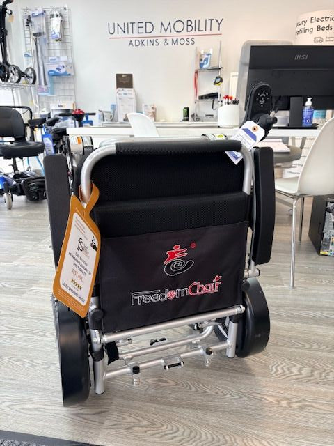 Used Freedom Chair DE08L Folding Electric Wheelchair