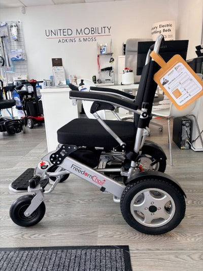 Used Freedom Chair DE08L Folding Electric Wheelchair