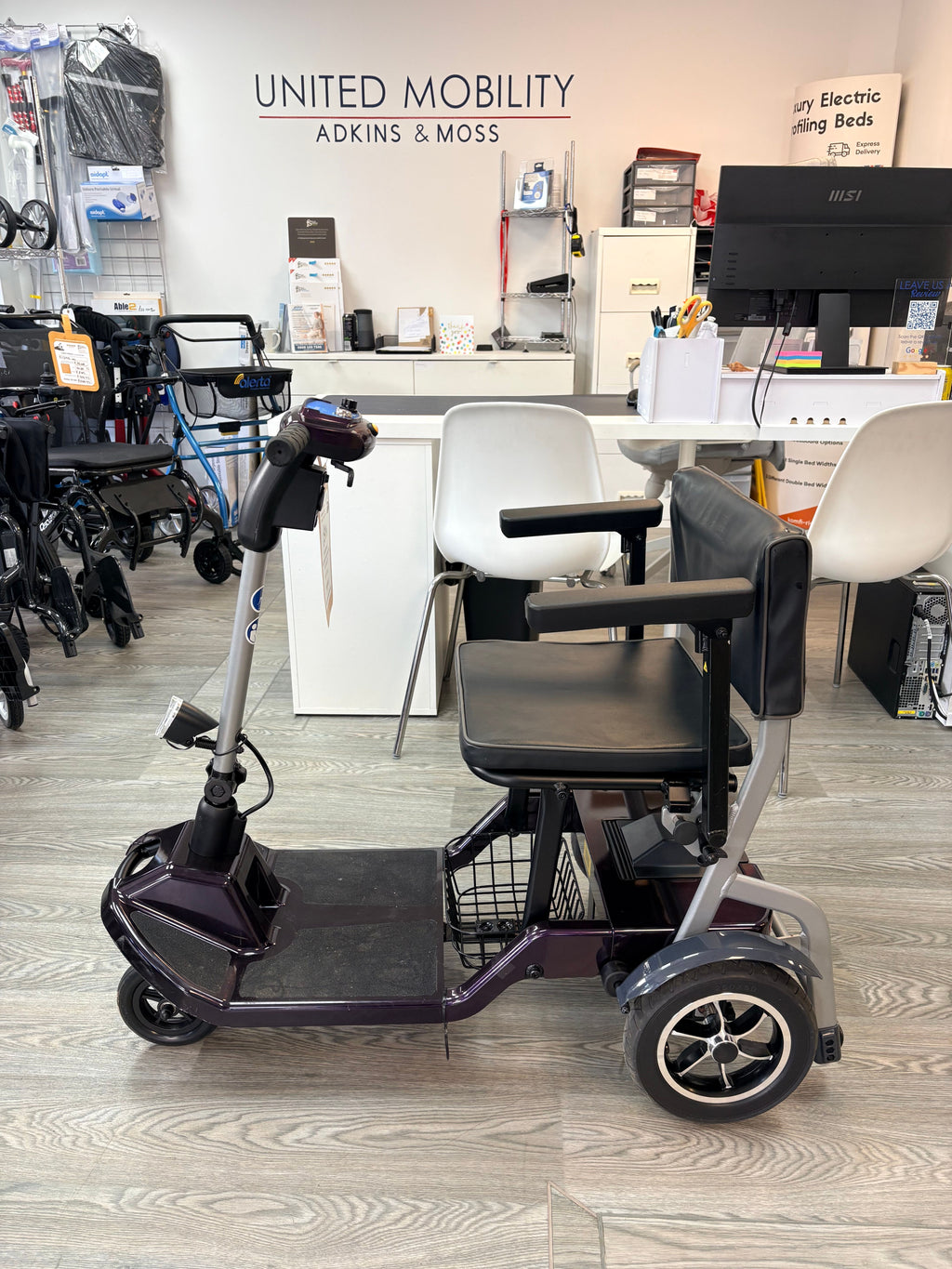 Used One rehab Q Fold mobility scooter