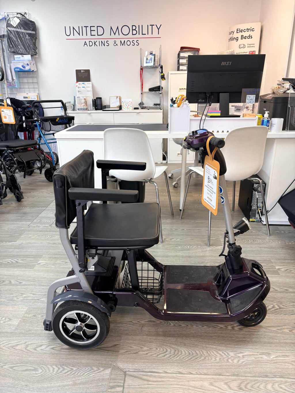Used One rehab Q Fold mobility scooter