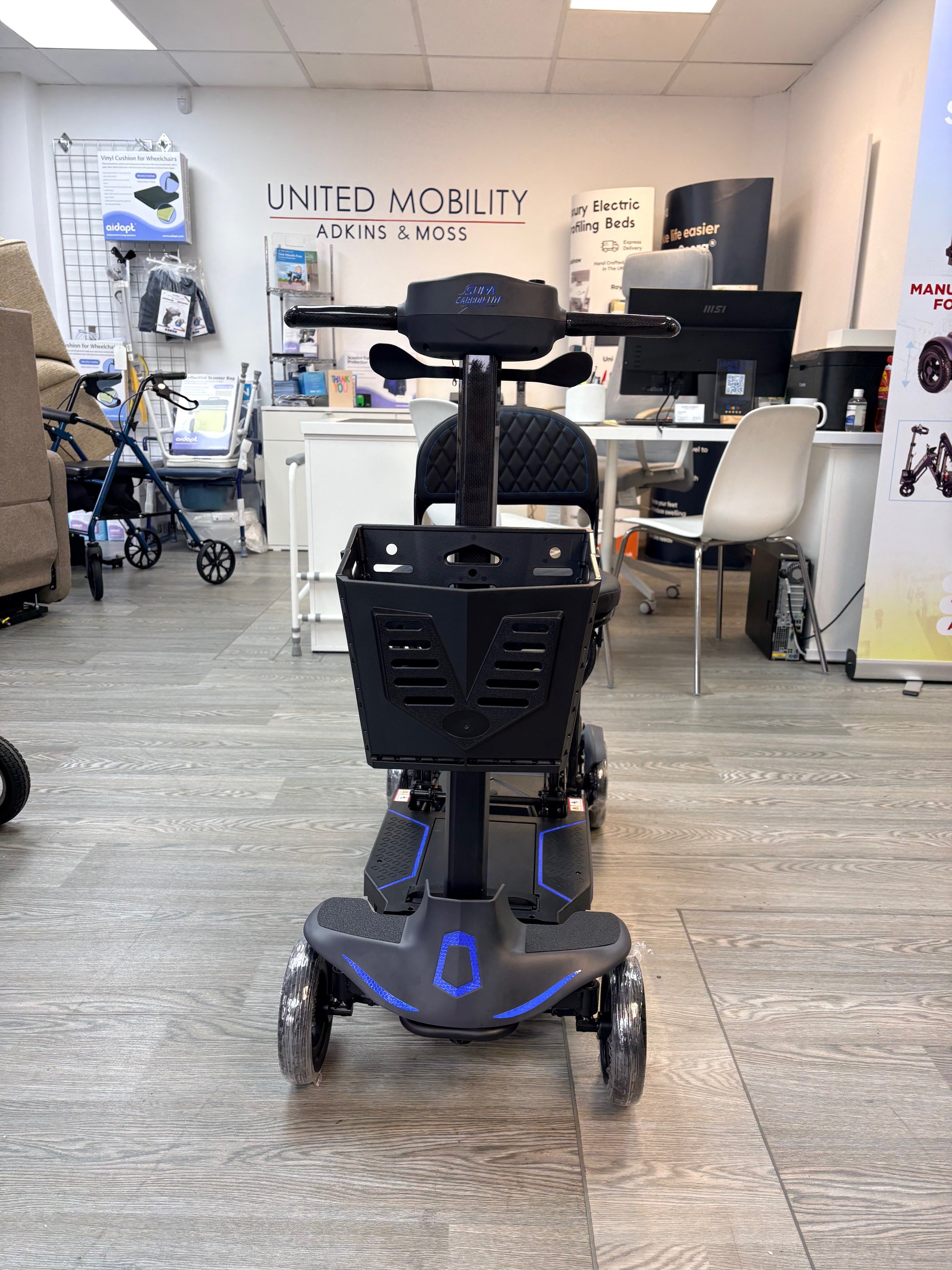 Monarch Supa Carbon 4mph mobility scooter