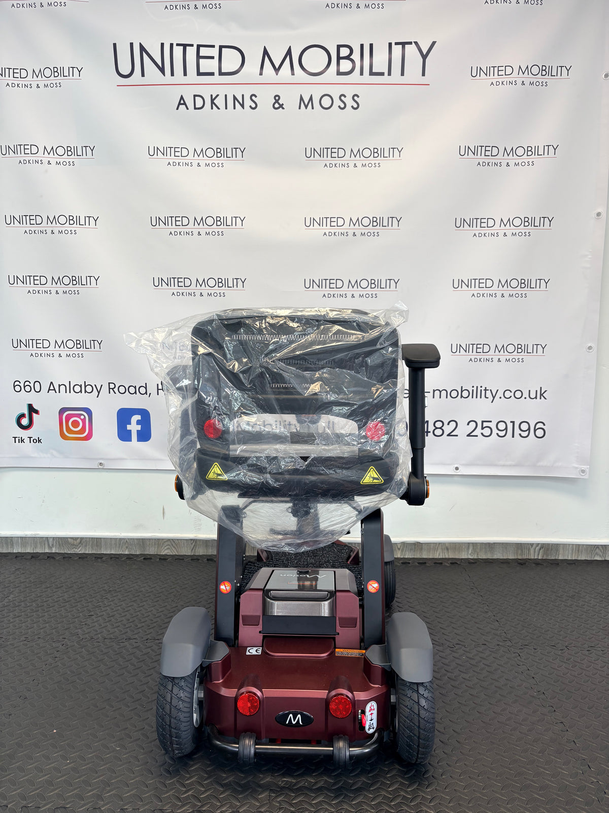 Motion Healthcare Connex 4mph Auto-Folding Scooter