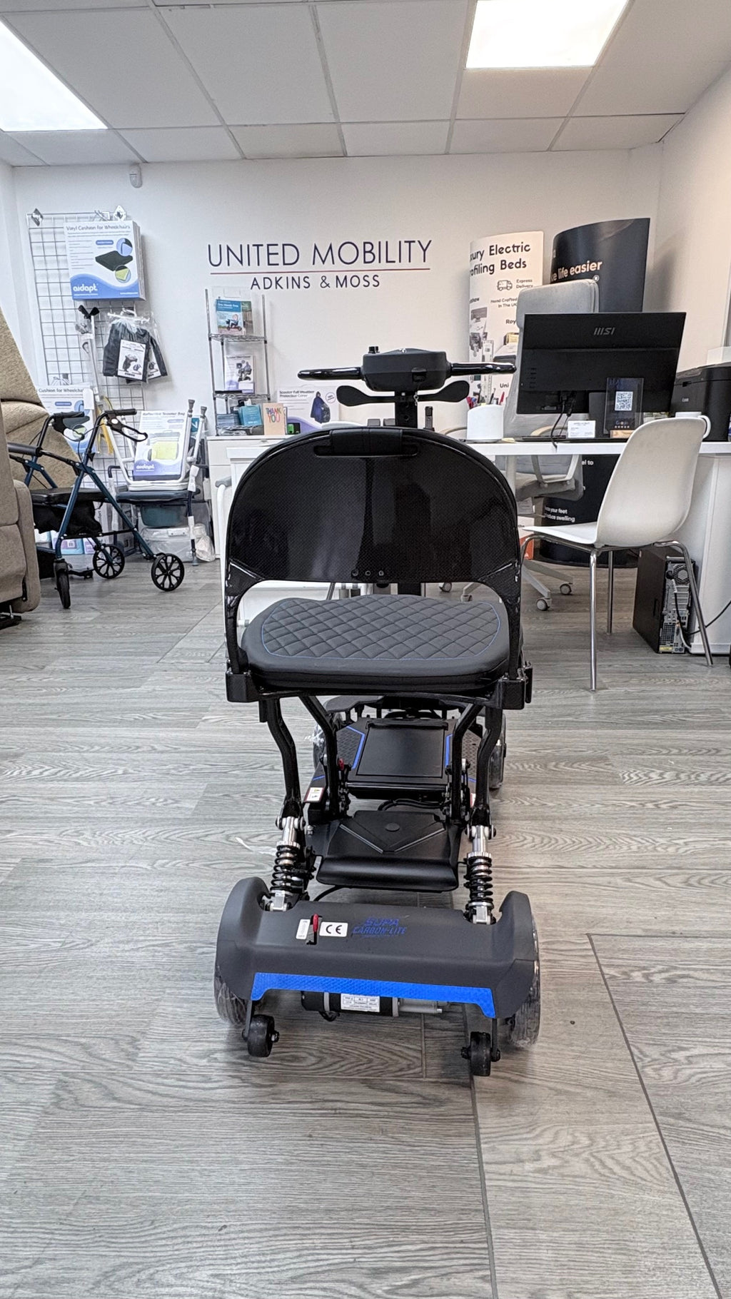 Monarch Supa Carbon 4mph mobility scooter