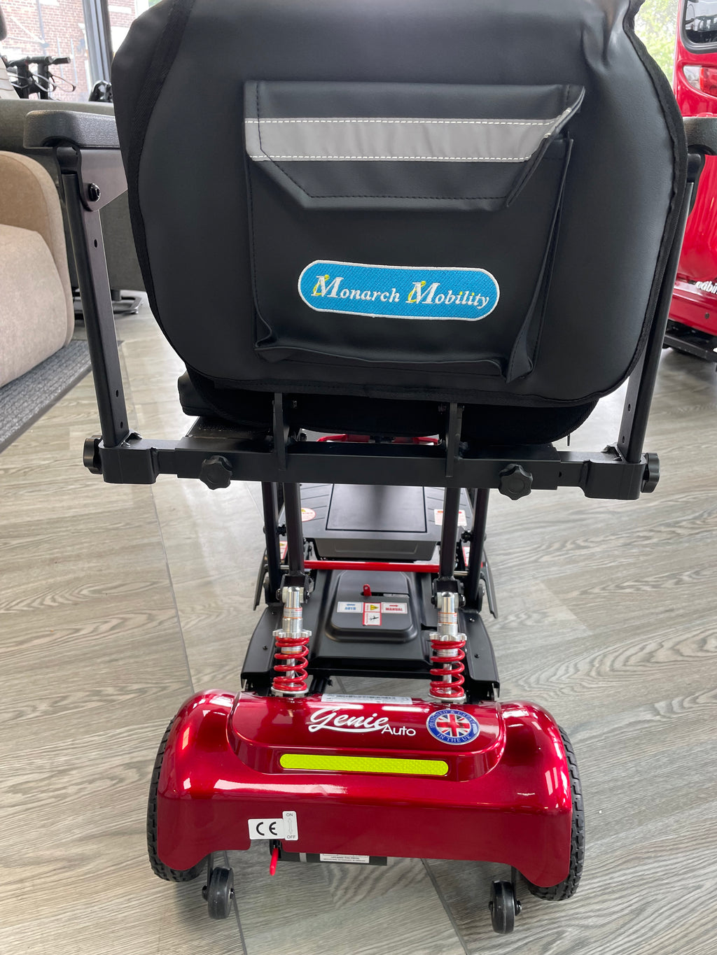 Monarch Genie 4mph auto folding mobility scooter