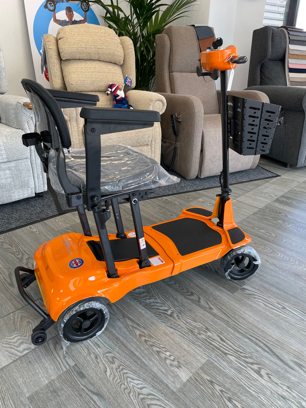 Monarch Genie Ultralight 4mph folding mobility scooter