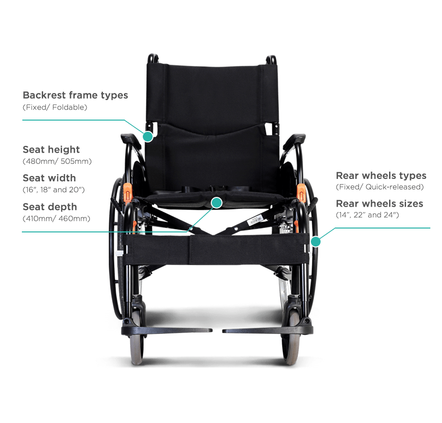 Karma Agile Transit Wheelchair